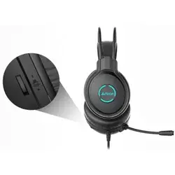 A4Tech A4-FH300U Gejmerske slušalice sa mikrofonom, 50mm/16ohm, USB, Crne