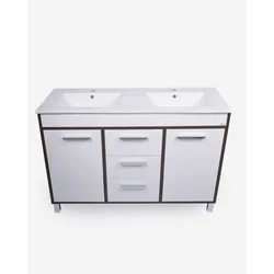 Ceramica Lux Ormarić za kupatilo Atina Wenge, Donji deo 120, Plazma dupla