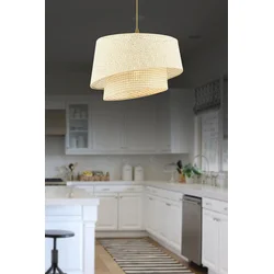 Opviq Luster Barette Hazeran , 32x32cm, Krem
