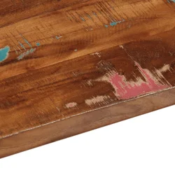Ploča za stol 90x20x3,8 cm pravokutna masivno obnovljeno drvo