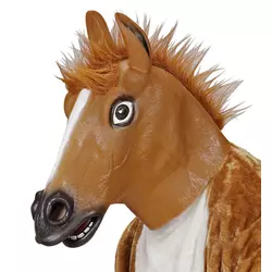 KONJ LATEX MASKA