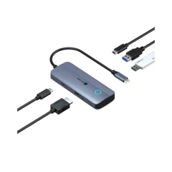 IcyBox IB-DK4081-SO Travel Docking USB-C priklopna postaja