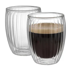 ARAMORO Šolje za čaj 2/1 320ml duplo staklo G-MC8032A-T2
