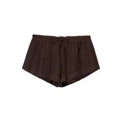 Bershka Hlače rjava