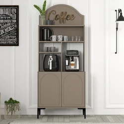 HANAH HOME Lyon 80 Atlas Black komoda