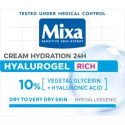 MIXA Ženska noćna krema Hyalurogel 50 ml