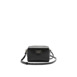 LACOSTE Torba za čez ramo Lacoste Sac a bandouliere Noir črna