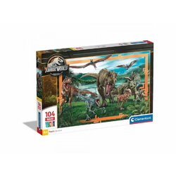 CLEMENTONI PUZZLE CLEMENTONI PUZZLE 104 JURASTIC WORLD (CL23770)