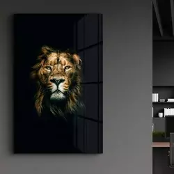 Wallity Dekorativna slika na kaljenom staklu, 46x72cm, Šarena