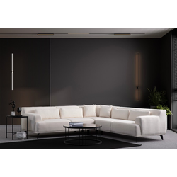 Atelier del Sofa Ugaona garnitura Jaguar L2-C-2R, 275x275x75 cm, Bela