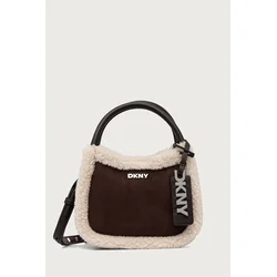 DKNY crossbody torbica ženska iz imitacije semiša