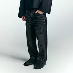 Baggy fit farmerke