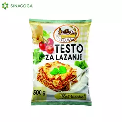 SMRZ.TESTO ZA LAZANJE 500G MARA