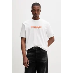 Tommy Jeans kratka majica moška bombažna