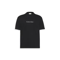 Calvin Klein Majica črna/bela