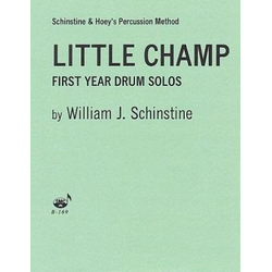 SCHINSTINE:LITTLE CHAMP FIRST YEAR DRUM SOLOS PIANO ACCOMPANIMENT