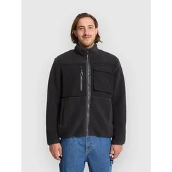Volcom Storm Stone Zip moški pulover s kapuco asphalt black
