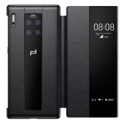 ZhengJian Maska za mobilni telefon Huawei Mate 30 RS Porsche Design, Crna