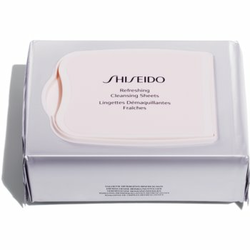Shiseido Pureness maramice za skidanje šminke za dubinsko čišćenje (Refreshing Cleansing Sheets) 30 kom