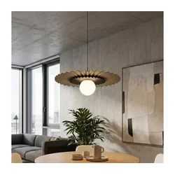 Luster na sajli UMBRA 1xG9/8W/230V crna/bež