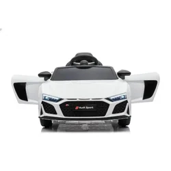 Automobil na akumulator za decu - Audi R8 Spyder Beli ( 13358 )
