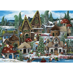 Alipson Puzzle Božični škrat 1000 kosov