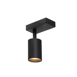 Green tech LED spot svetiljka gu10 x1 crna ( zara-1 )