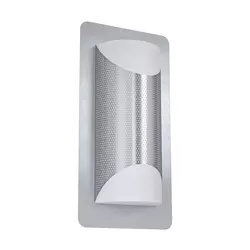 Eglo Cistierna 1 spoljna zidna lampa/2, e27, 10w, ip44, nehrđajući čelik/plastika/bela
