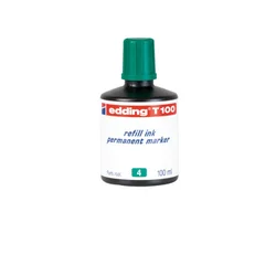 Edding T-100 Permanent mastilo 100ml zelena ( 08MM10F )