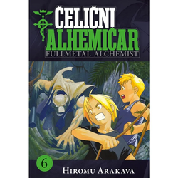 Manga strip Čelični alhemičar 6