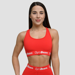 GymBeam Ženski grudnjak Simple Rouge Red