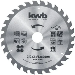 Einhell Rezni disk za cirkular 210x30 30Z | SB, kratfixx, HM, drvo/gipsakarton ( 49587859 )