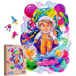 Lesene barvne uganke - Space Adventurer