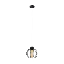 Luster na sajli STARLIGHT 1xE27/15W/230V crna/zlatna