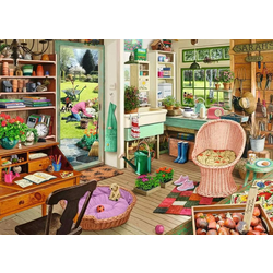 Ravensburger - Puzzle Garden shed 1000 - 1 000 kosov