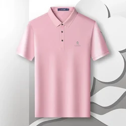 Montagut Muška majica, Polo kragna, Roze