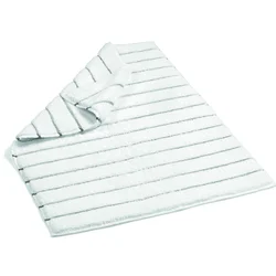 Lessentiel Maison Prostirka za kupatilo 60??x90cm Belo-Tamnosiva