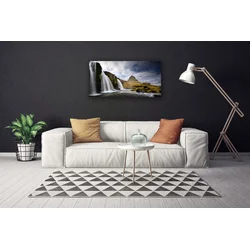tulup.si Slika na platnu Mountain slap landscape 100x50 cm