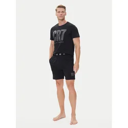 Cristiano Ronaldo CR7 Pižama 8730-41 Črna Regular Fit