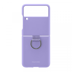 Futrola Elegant Fold design za Samsung F721B Galaxy Z Flip 4 5G lila