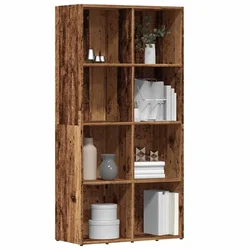 Ormar za knjige staro drvo 66x30x130 cm konstruirano drvo