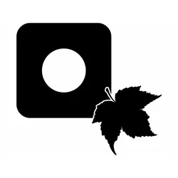 Zaščitna nalepka za stikalo - Leaf