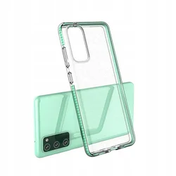 Futrola Spring clear TPU za Samsung Galaxy A02s - Žuta KP10512