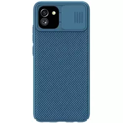 NILLKIN Maska za telefon CamShield za Samsung A035G Galaxy A03 plava