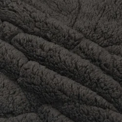 Ljetni pokrivač Antracit 140 x 220 cm Mikrofibra i teddy flis