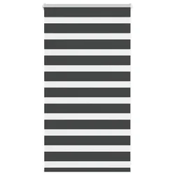 Zavjesa zebra crna 70x100 cm širina tkanine 65,9 cm poliester