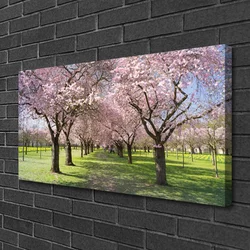 tulup.si Slika na platnu Drevesa narava poti 100x50 cm