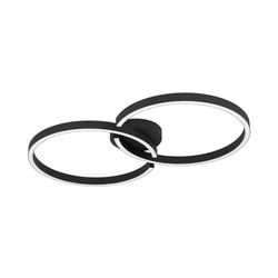 EGLO Amandolo Plafonjera, LED, 19.5W, IP20, Crna