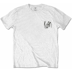 Korn Unisex majica Scratched Type (Back Print) XXL