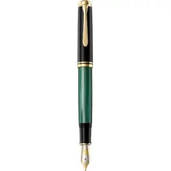 Pelikan nalivno pero Souverän M1000, črno-zelen, F konica